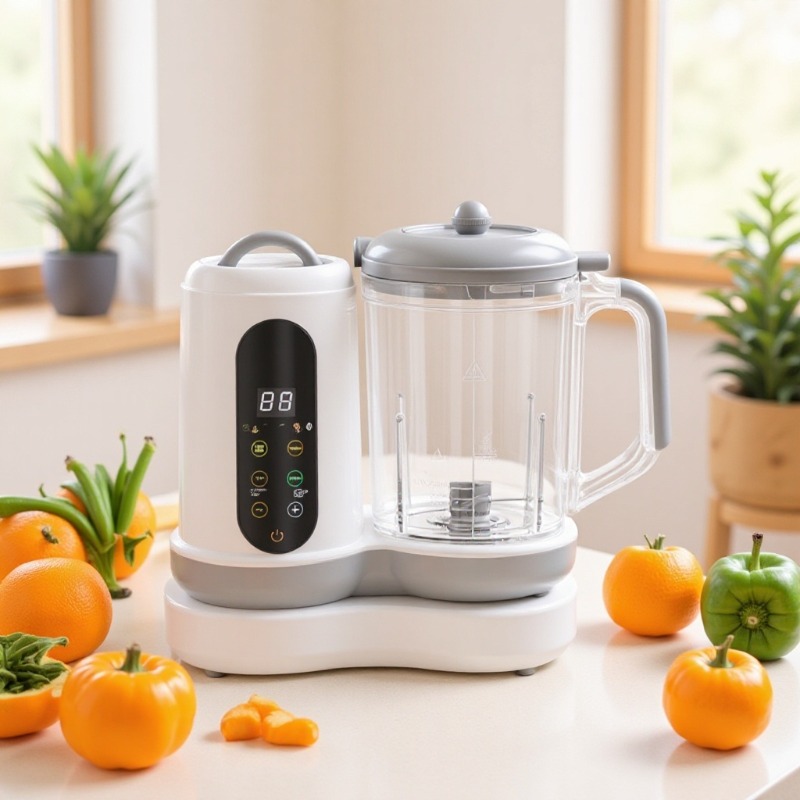 Baby Food Maker - جهاز تحضير طعام الأطفال الأوتوماتيكي، جهاز
