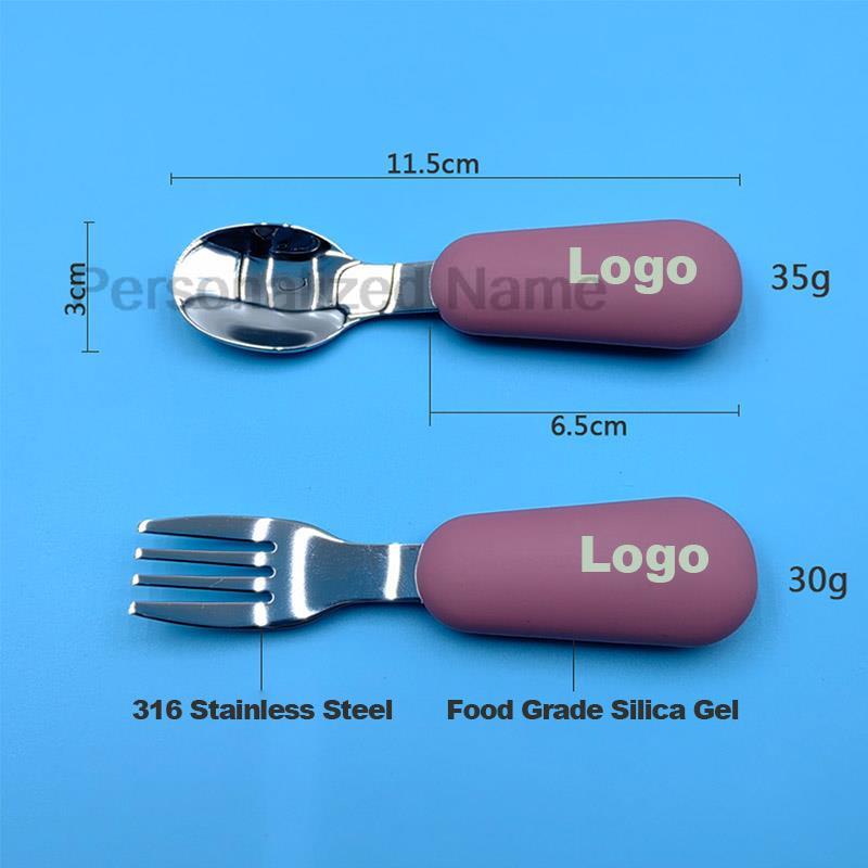 العرف شعار 2 قطعة/مجموعة الطفل - مراجعة Baby Food Logo وسعره