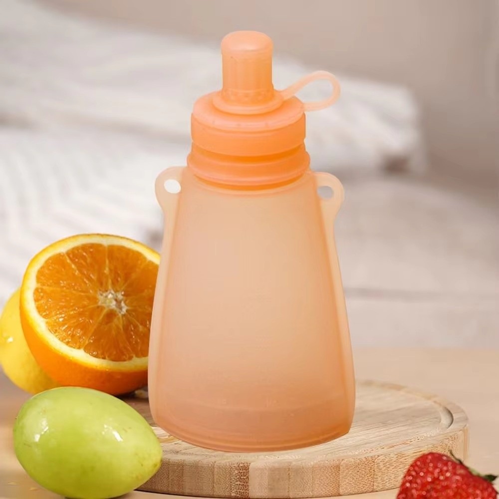 كيس طعام خالٍ من مادة BPA، مان - مراجعة Baby Food Pouches Reusable وسعره