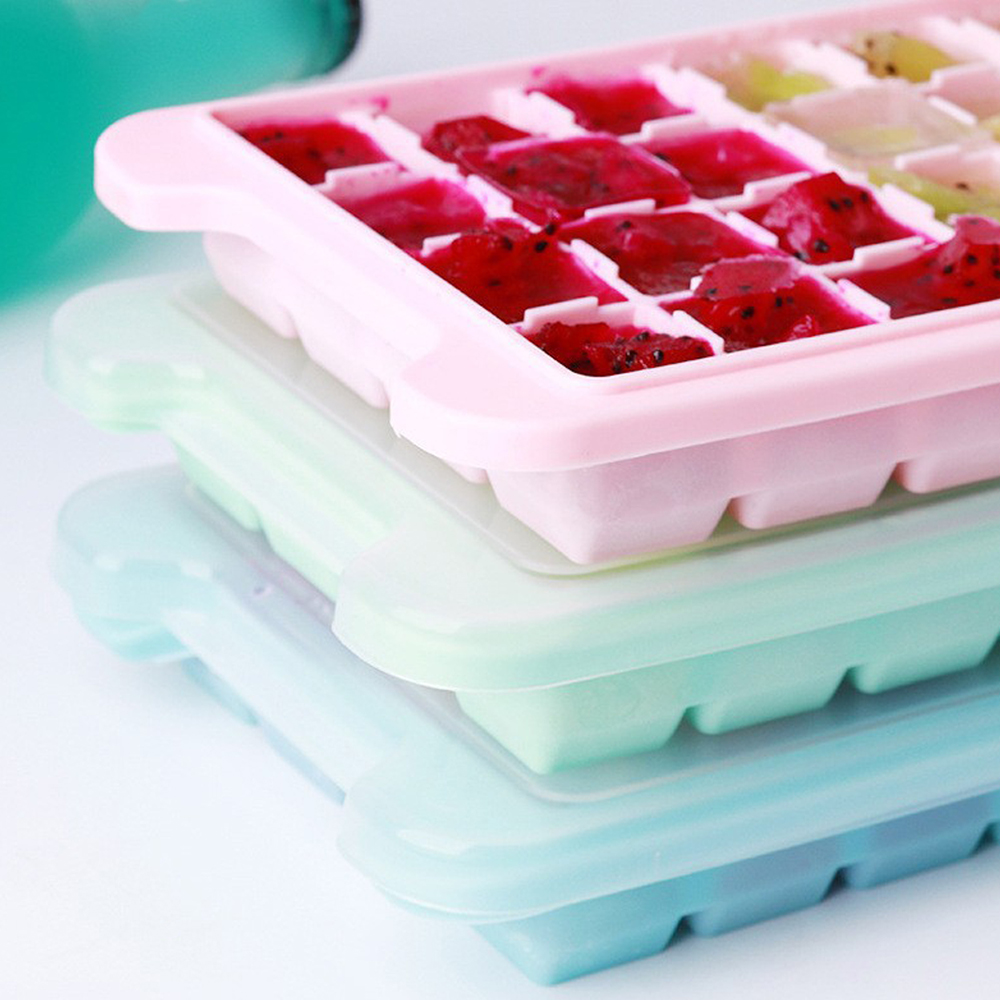 24 مكعبات سيليكون آيس كيوب صين - مراجعة Baby Food Jelly وسعره