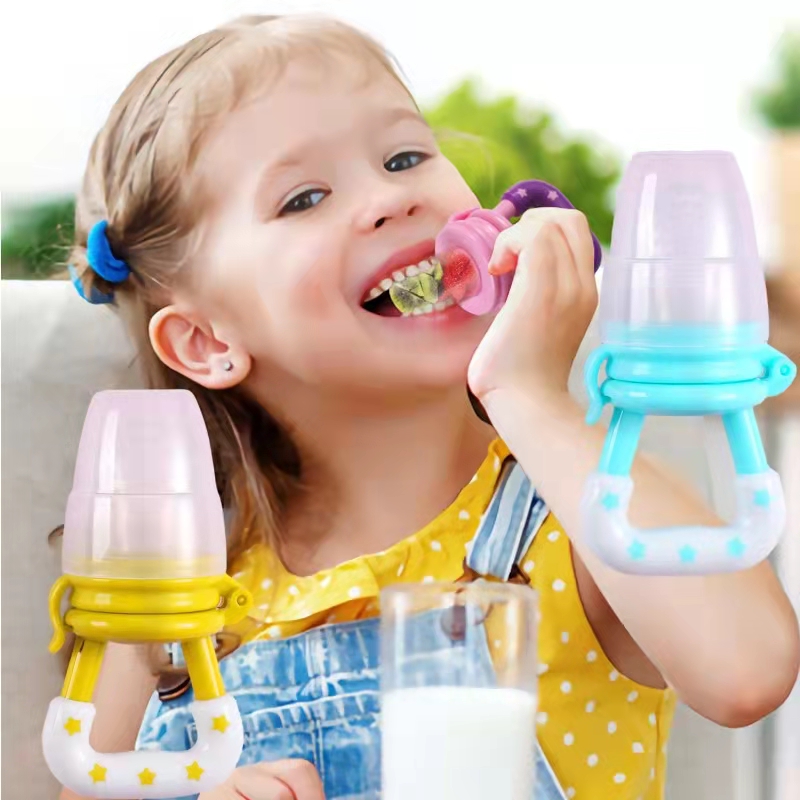 الطفل الفاكهة Bite الطفل عضاضة - مراجعة Baby Food Net Feeder وسعره
