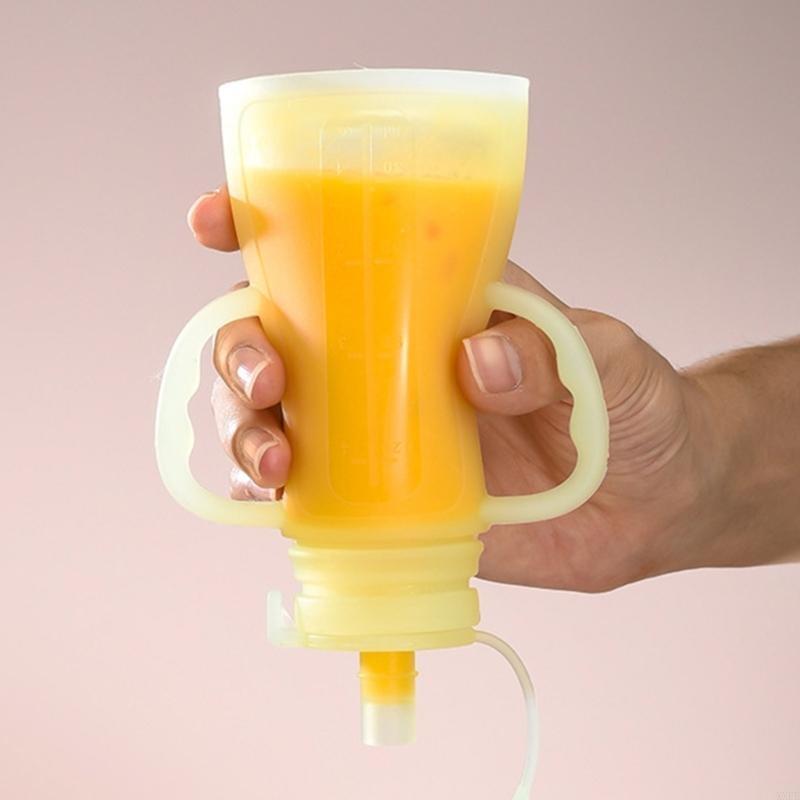 المحمولة مانعة للتسرب سيليكون  - مراجعة Baby Food Pouches Reusable وسعره