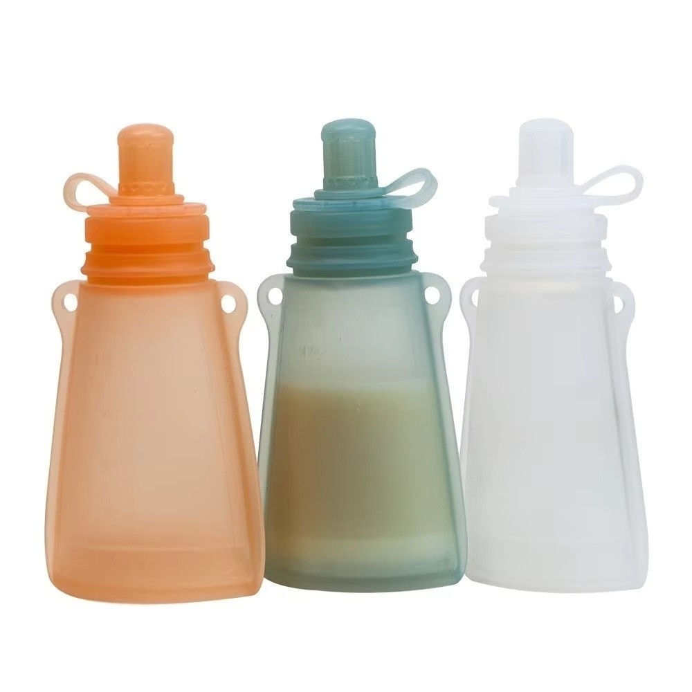 كيس طعام للأطفال خالٍ من مادة  - مراجعة Baby Food Pouches Reusable وسعره