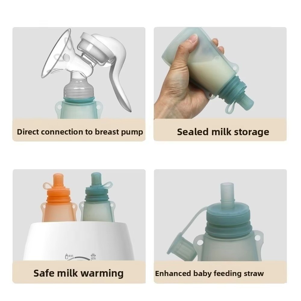كيس طعام للأطفال خالٍ من مادة  - مراجعة Baby Food Pouches Reusable وسعره