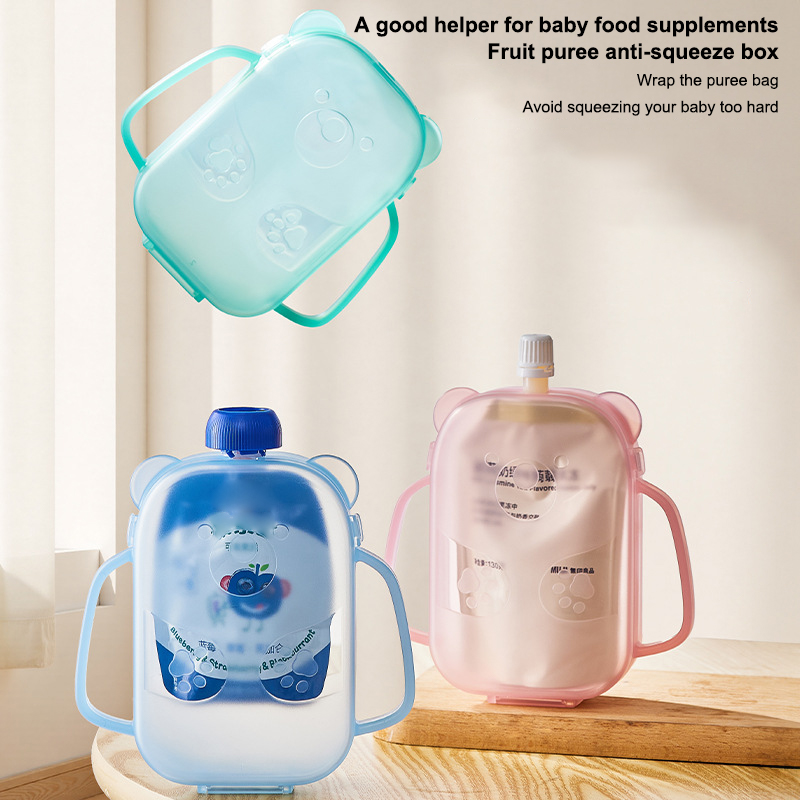 حامل أكياس الطعام للأطفال، مان - مراجعة Baby Food Pouches Reusable وسعره