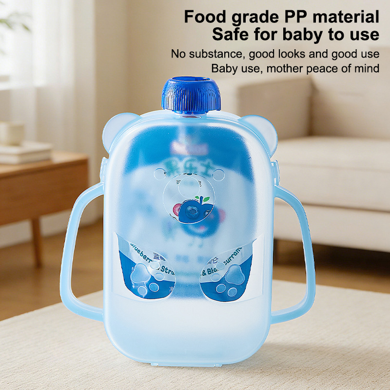 حامل أكياس الطعام للأطفال، مان - مراجعة Baby Food Pouches Reusable وسعره