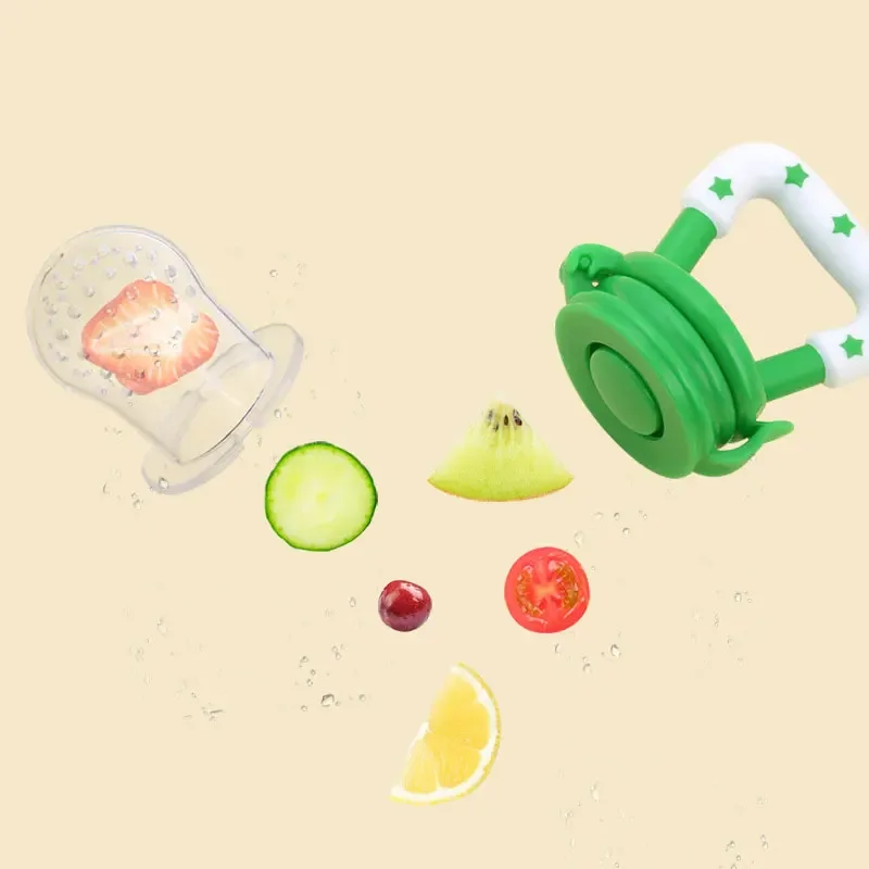 زجاجات حلمة تغذية الفاكهة الله - مراجعة Baby Food Net Feeder وسعره