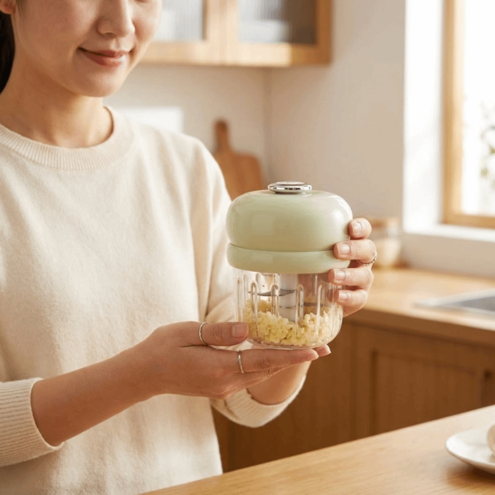 مفرمة ثوم كهربائية 350 مل، لاس - مراجعة Baby Food Maker وسعره