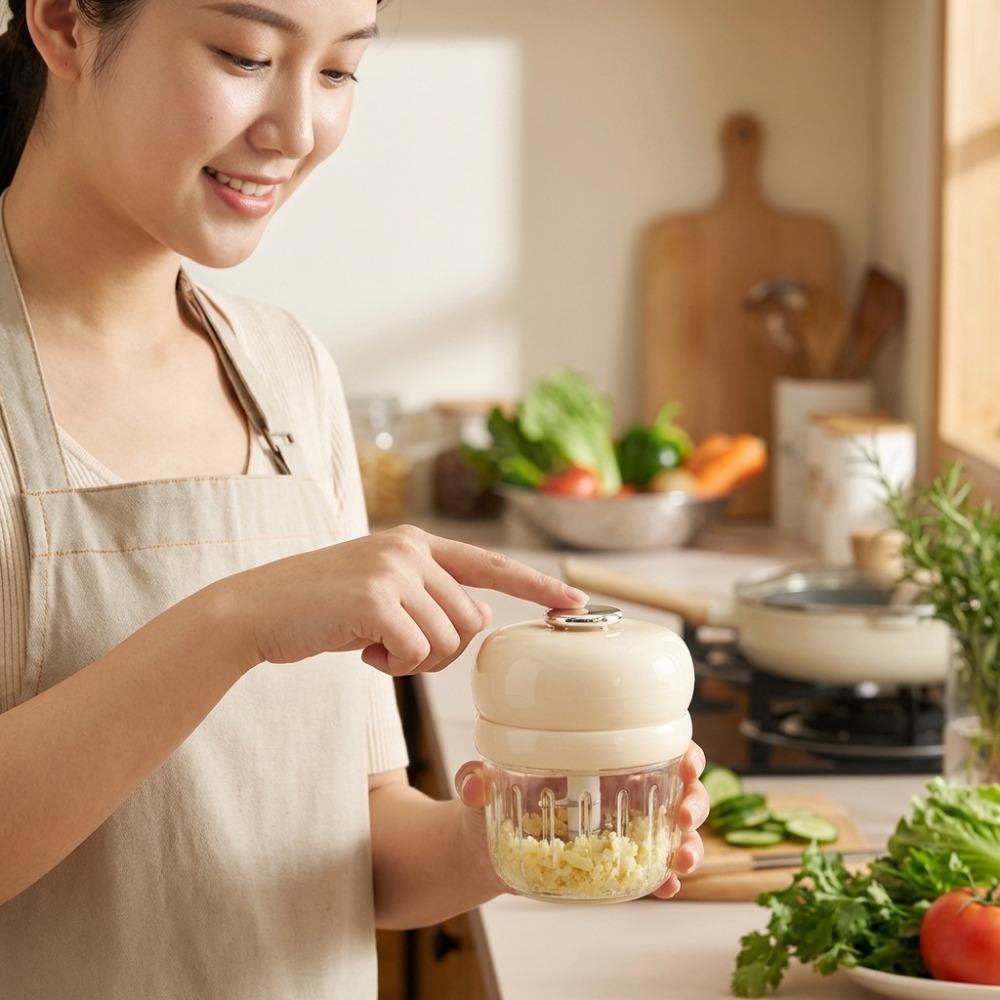 مفرمة ثوم كهربائية 350 مل، لاس - مراجعة Baby Food Maker وسعره