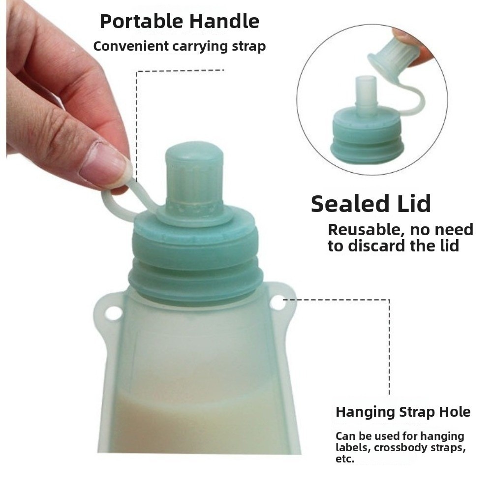 حقيبة طعام للأطفال من السيليكو - مراجعة Baby Food Pouches Reusable وسعره